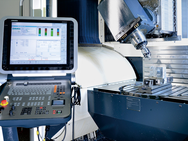 Five-axis machining center