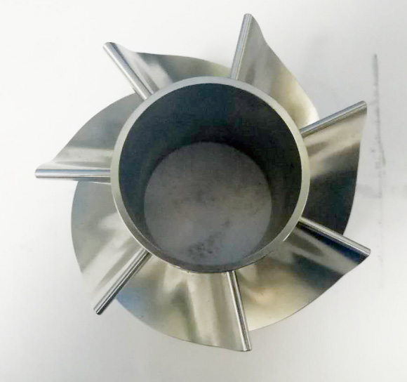 Four-axis machining parts
